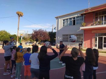 Στα σχολεία ο Περιφερειακός Ομοσπονδιακός Προπονητής 