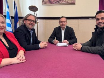 Συνάντηση του Δημάρχου Ιωαννίνων με τη νέα διοίκηση του Επιμελητηρίου