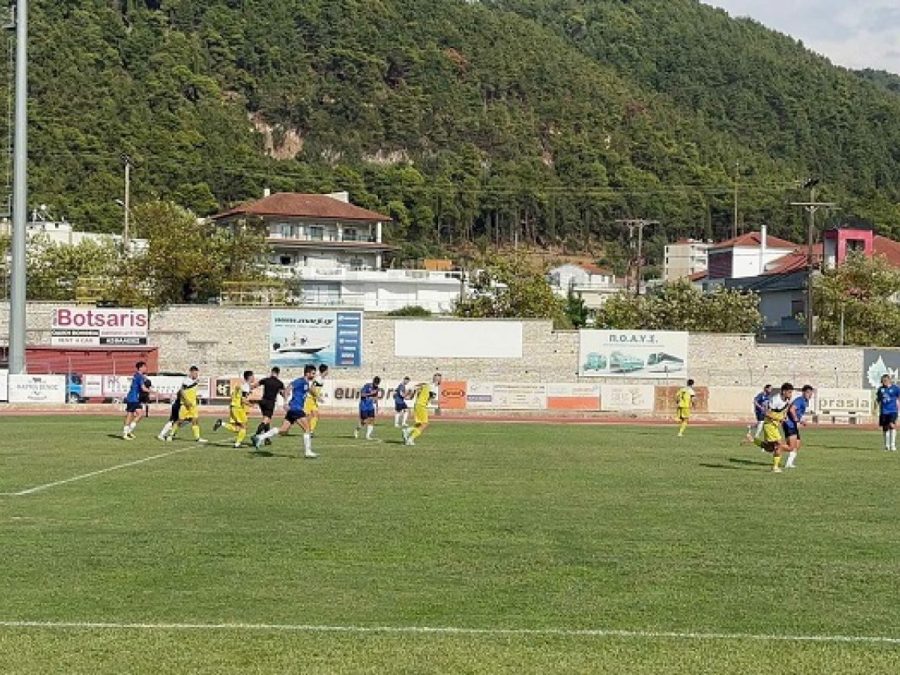 Εντός έδρας λευκή ισοπαλία του Θεσπρωτού 
