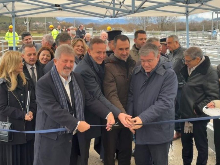 Εγκαινιάστηκε η νέα μονάδα βιολογικού καθαρισμού για να «θωρακίσει» το λεκανοπέδιο Ιωαννίνων