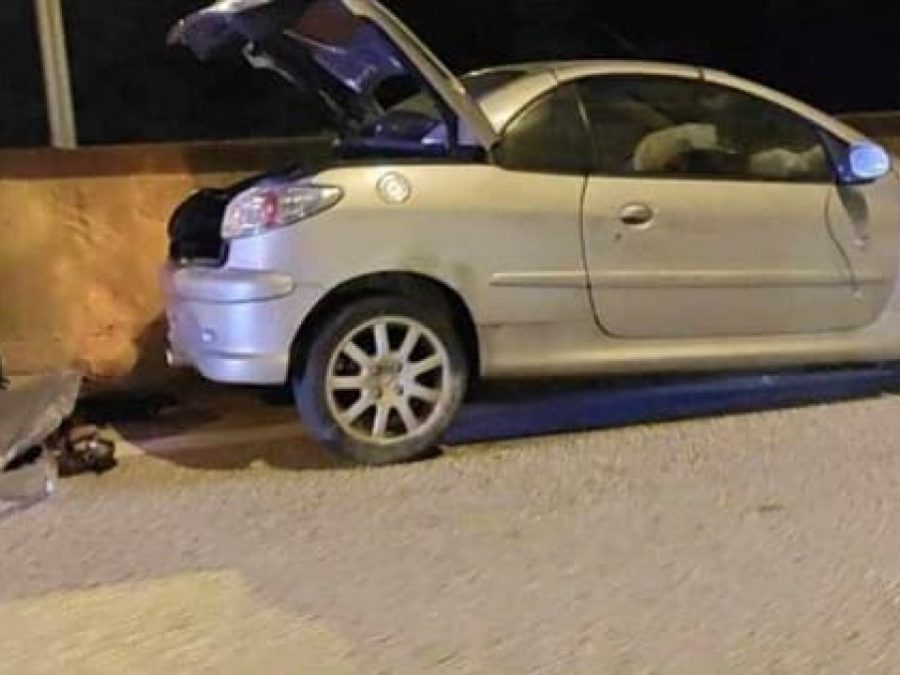 Εκτροπή οχήματος στην Εγνατία