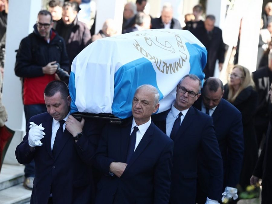 Το τελευταίο «αντίο» στον μεγάλο Ελληνα Ολυμπιονίκη Γιώργο Ρουμπάνη 