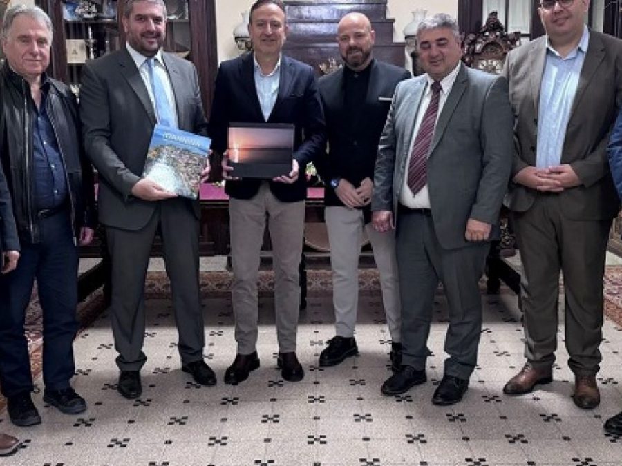 Επίσκεψη αντιπροσωπείας του Δήμου Αγίου Νικολάου Κρήτης στον Δήμαρχο Ιωαννίνων