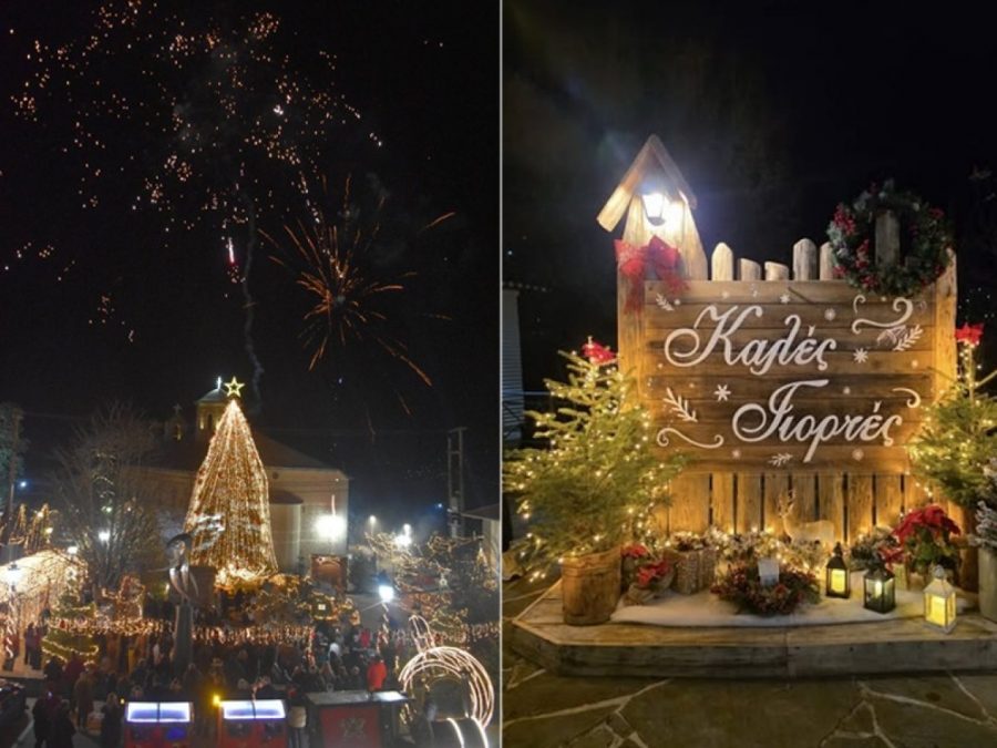 Φως στην πλατεία, πυροτεχνήματα στον ουρανό