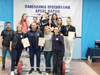 Πρωταθλητής στην άρση βαρών ο ΑΟ Σπάρτακος Ιωαννίνων