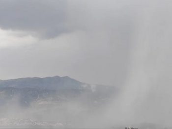 Νέο μπουρίνι σάρωσε στο λεκανοπέδιο Ιωαννίνων