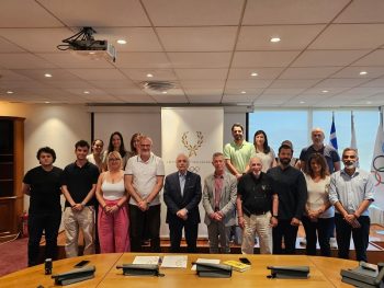 Μνημόνιο συνεργασίας της Διεθνούς Ολυμπιακής Ακαδημίας και του Ελληνικού Ερυθρού Σταυρού