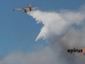 Μονολίθι: Μεγάλο το πύρινο μέτωπο