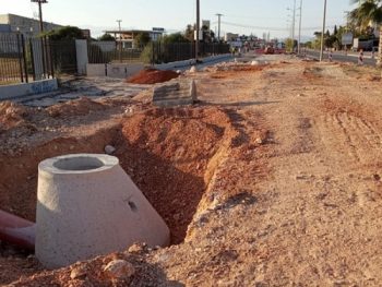 Σε εξέλιξη οι εργασίες για την κατασκευή του κόμβου στο Αρχαιολογικό Μουσείο Νικόπολης 
