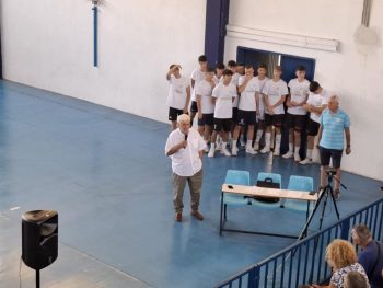 Ο Πρόεδρος της ΕΟΠΕ Γιώργος Καραμπέτσος στο σεμινάριο προπονητών του ΣΕΠΠΕ στη Θεσσαλονίκη