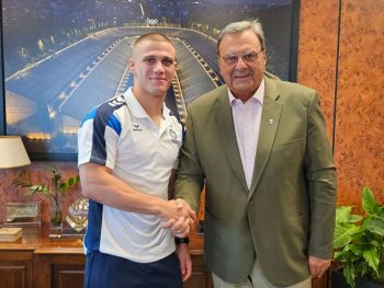 Τα συγχαρητήρια στον Γιώργο Κουγιουμτσίδη και η στήριξη στον Παγκόσμιο Πρωταθλητή της πάλης 