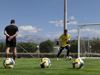 Σε δύο γκρουπ η προπόνηση