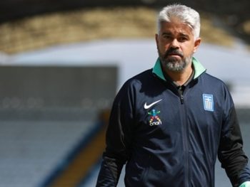 Ο Βασίλης Σπέρτος στην κλήρωση της Εθνικής Γυναικών