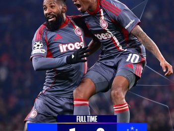 Τεράστιο δίπλο και πρόκριση του Ολυμπιακού 