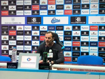 Γκούμας: «Δεν ήταν δίκαιο το αποτέλεσμα - Ψηλά το κεφάλι και πάμε για νίκη στην Καβάλα»