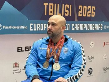 Επιτυχημένη παρουσία του Αναστάσιου Μπάου στο Ευρωπαϊκό Πρωτάθλημα άρσης βαρών σε πάγκο - Συγχαρητήρια από τον Δήμο Μετσόβου 