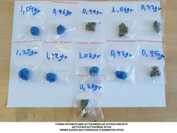 Συλλήψεις για παραβάσεις περί ναρκωτικών