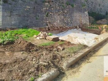 Νέα ευρήματα σχετικά με το Κάστρο του Αγίου Ανδρέα εντοπίστηκαν από τις αρχαιολογικές υπηρεσίες