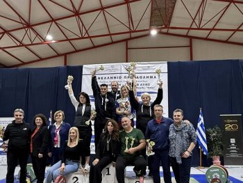 Απόλυτη επιτυχία για τον Σπάρτακο στα Πανελλήνια Πρωταθλήματα άρσης βαρών