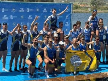 Ο ΝΟ Ιωαννίνων πολυνίκης στα μετάλλια στην Ά φάση του 92ου Πρωταθλήματος κωπηλασίας