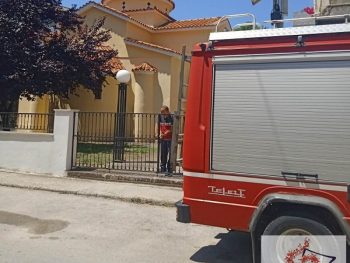 Πρέβεζα: Φωτιά στον Ιερό Ναό Αγίας Παρασκευής – Ζημιές στις αγιογραφίες από τους καπνούς