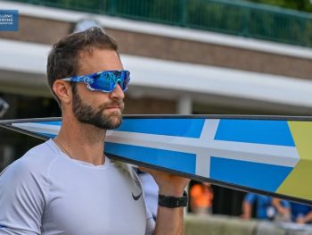 Ο Στέφανος Ντούσκος στη μάχη του Παγκόσμιου Πρωταθλήματος 
