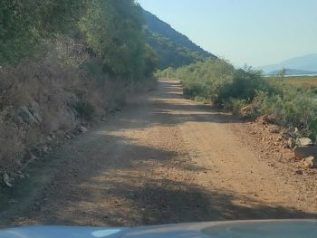 Ομαλοποίηση και συντήρηση του οδοστρώματος στον δρόμο Βίγλα – Παναγιά Ροδιάς – Στρογγυλή