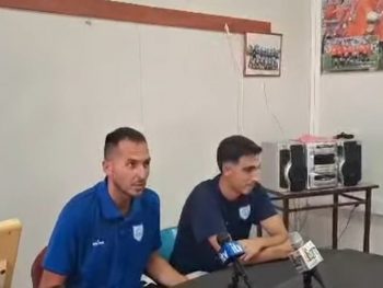 Χρήστος Ράπτης: "Να αποκτήσουμε μεγαλύτερη διάρκεια στον αγώνα" (video)
