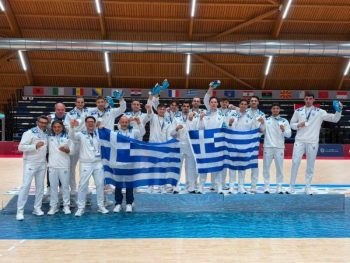 Ασημένιο μετάλλιο για την Εθνική Ανδρών στους Μεσογειακούς Αγώνες