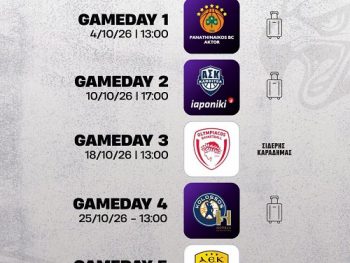 Οκτώβριος έναρξης και σπουδαίων αγώνων για τους Vikos Φalcons