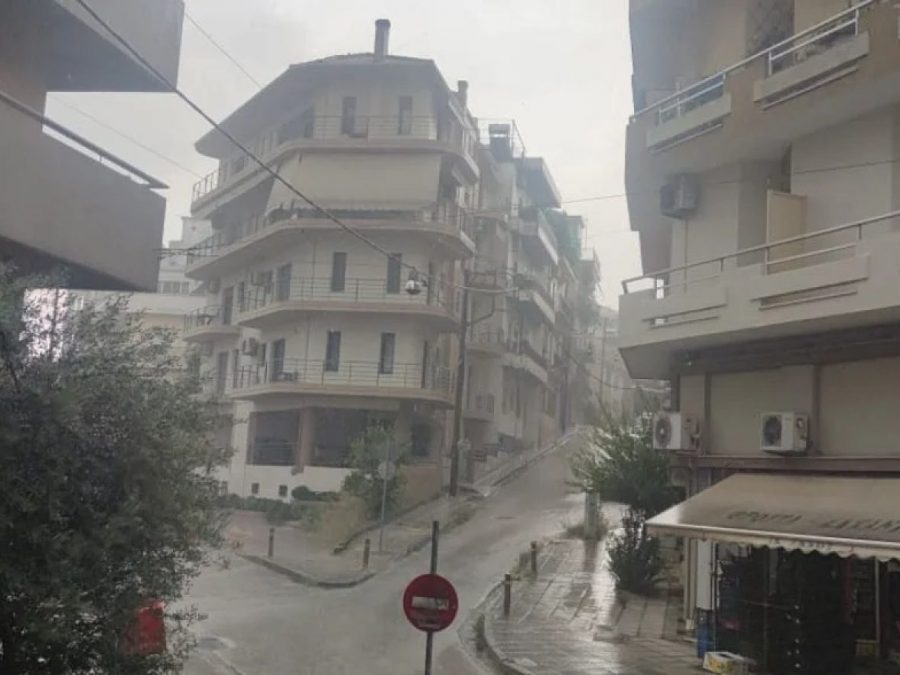 Ισχυρό μπουρίνι χτυπά το λεκανοπέδιο Ιωαννίνων