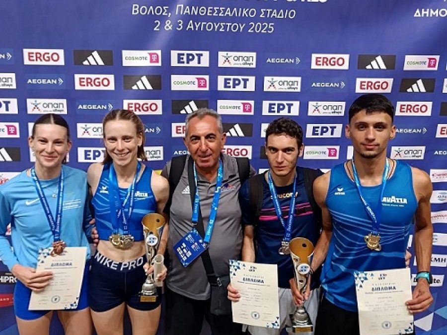 Πέντε μετάλλια ο ΑΓΣΙ την 1η ημέρα του Πανελληνίου Στίβου Ανδρών-Γυναικών