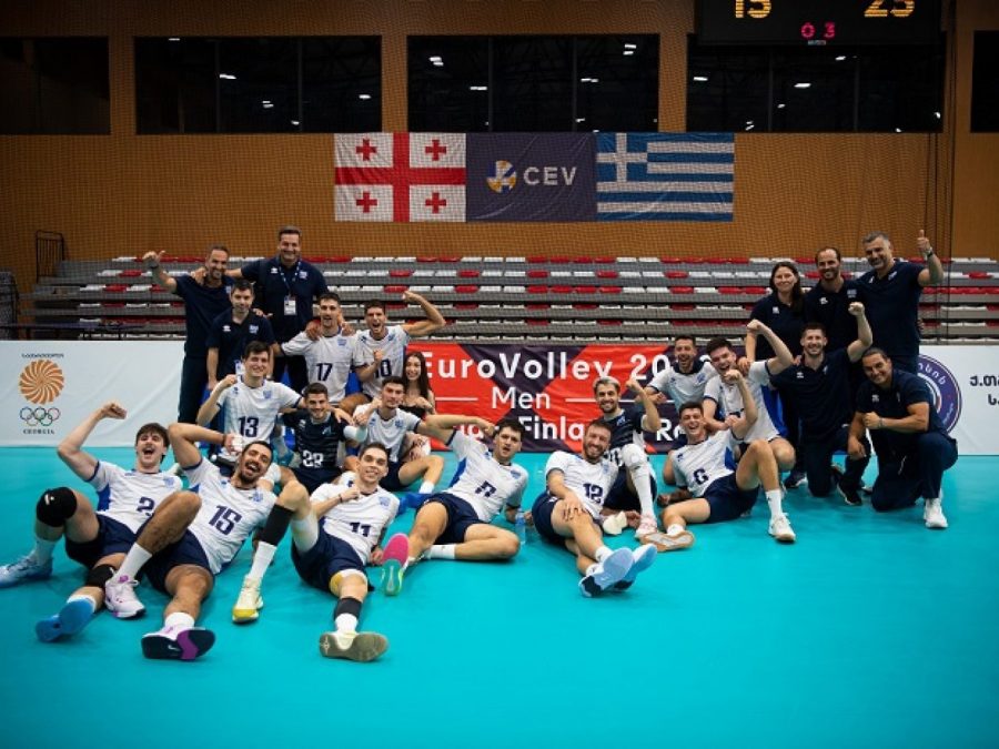 Δεν χάνει την πρόκριση για το Ευρωβόλεϊ η Εθνική ανδρών