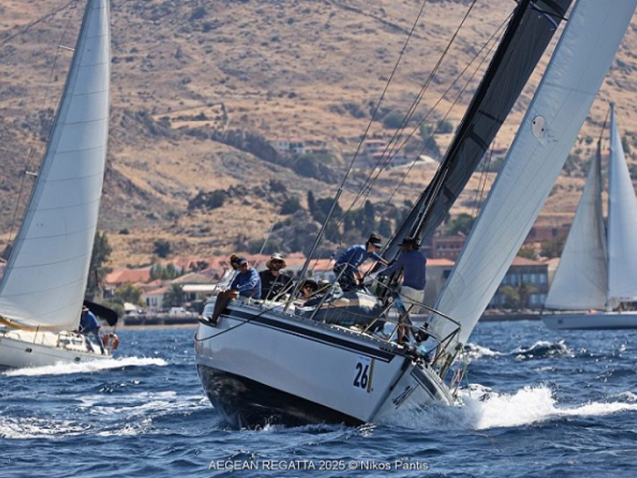 O βοριάς σύμμαχος της Aegean Regatta 2025 – Τα αποτελέσματα της 1ης ιστιοδρομίας