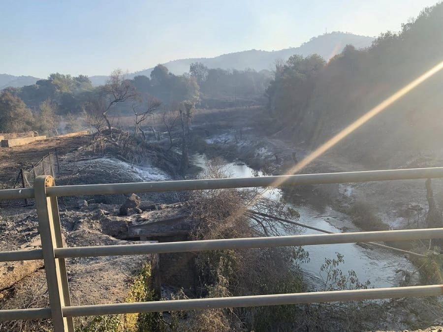 Στεγαστική συνδρομή για πληγείσες κατοικίες από την πρόσφατη πυρκαγιά