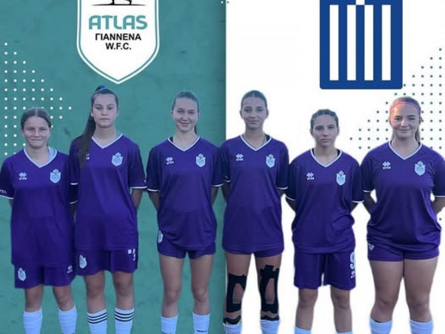 Έξι ποδοσφαιρίστριες του Atlas Epirus WFC στην Εθνική Προκορασίδων 