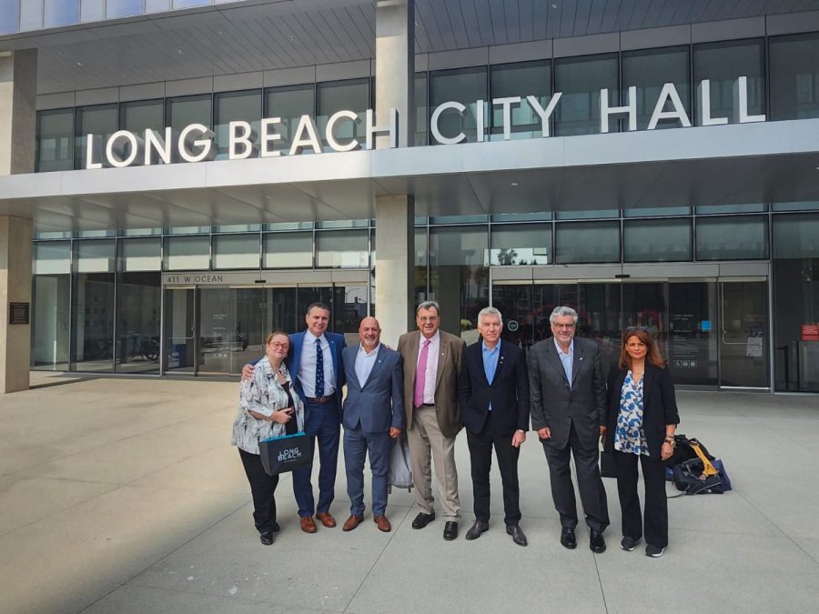 Συναντήσεις της Ελληνικής Ολυμπιακής Επιτροπής στο Long Beach για το Ελληνικό Ολυμπιακό Σπίτι 