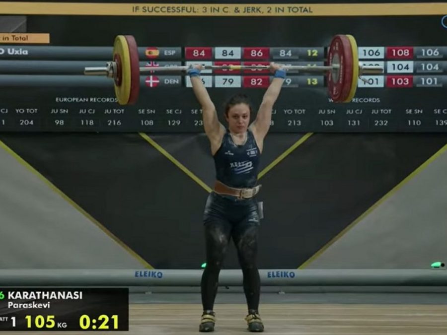 Τέταρτη στην Ευρώπη η καταπληκτική Εβίτα Καραθανάση