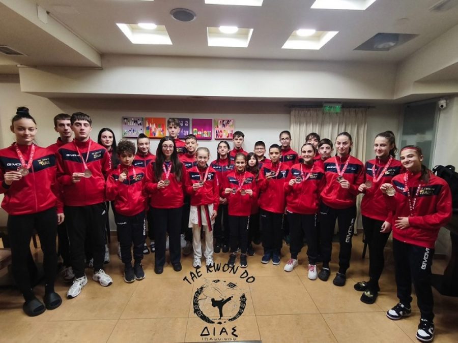 Επιτυχημένη η παρουσία του Δία Ιωαννίνων στο 3ο Διασυλλογικό πρωτάθλημα έγχρωμων ζωνών και το 3ο προκριματικό πρωτάθλημα της ΕΤΑΒΕ