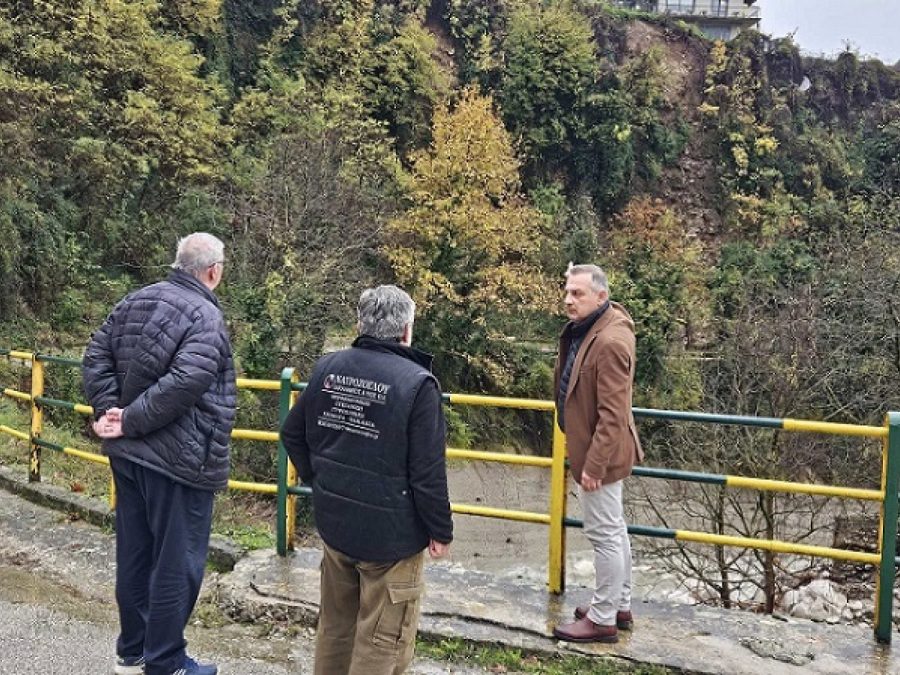 Σε πληγείσες περιοχές των Τζουμέρκων ο Περιφερειάρχης