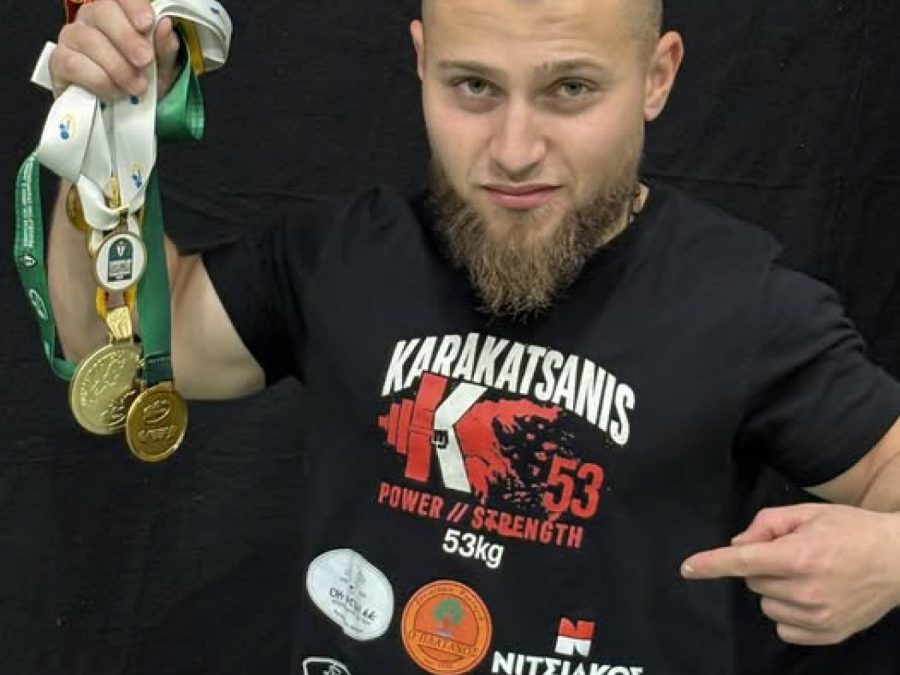 Μετάλλιο με παγκόσμιο ρεκόρ για τον Βασίλη Καρακατσάνη