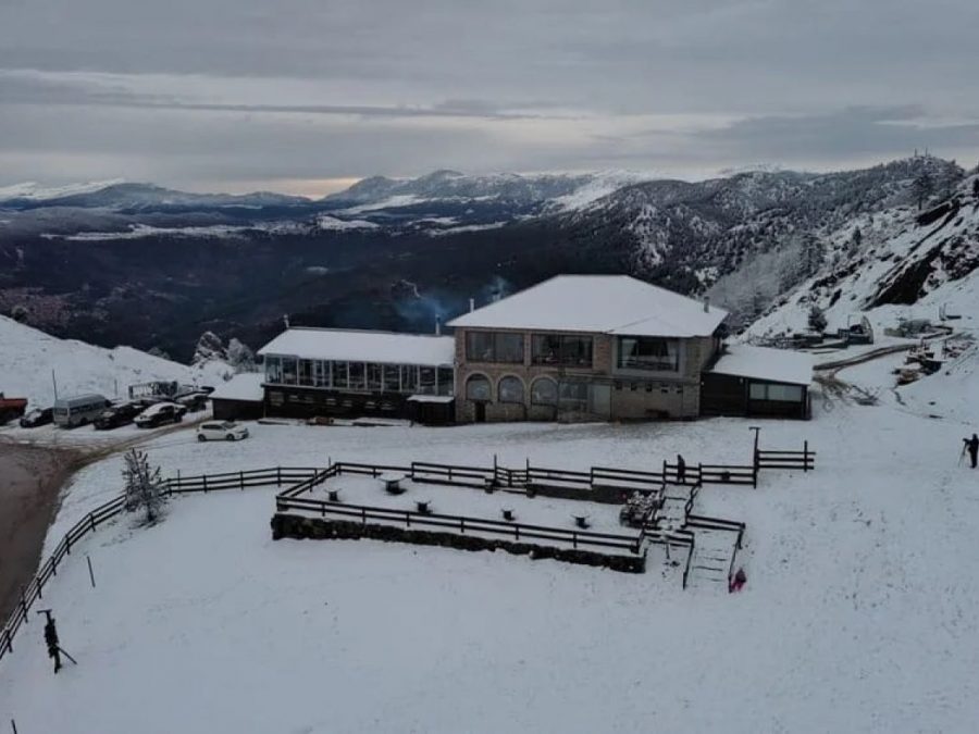 Λευκή μαγεία στα ορεινά της Ηπείρου