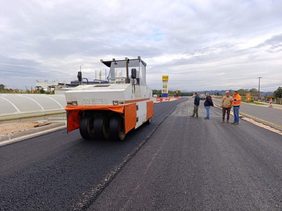 Στη φάση της ολοκλήρωσης ο κόμβος του Μύτικα 