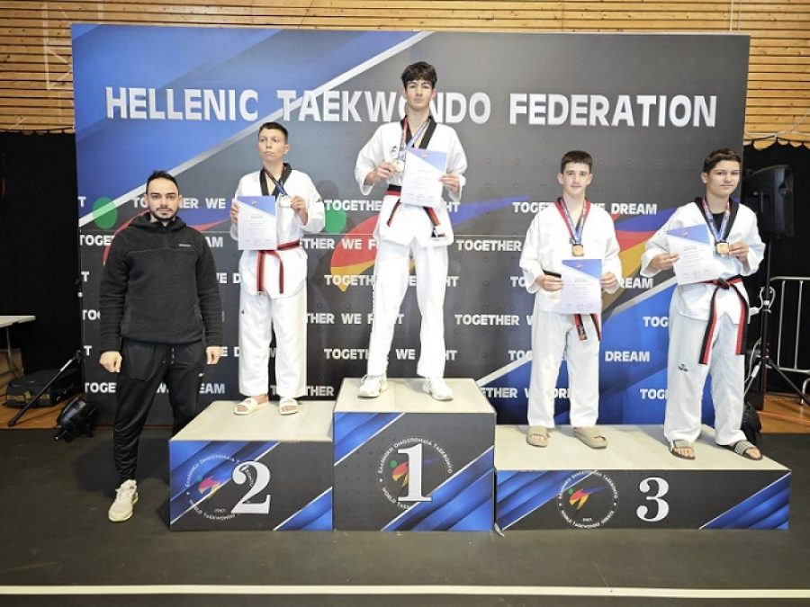 Χρυσό για τον Α.Σ. Εξέλιξη Ιωαννίνων στο Πανελλήνιο Κύπελλο Τάεκβοντο «Σταμάτης Κάσσης»