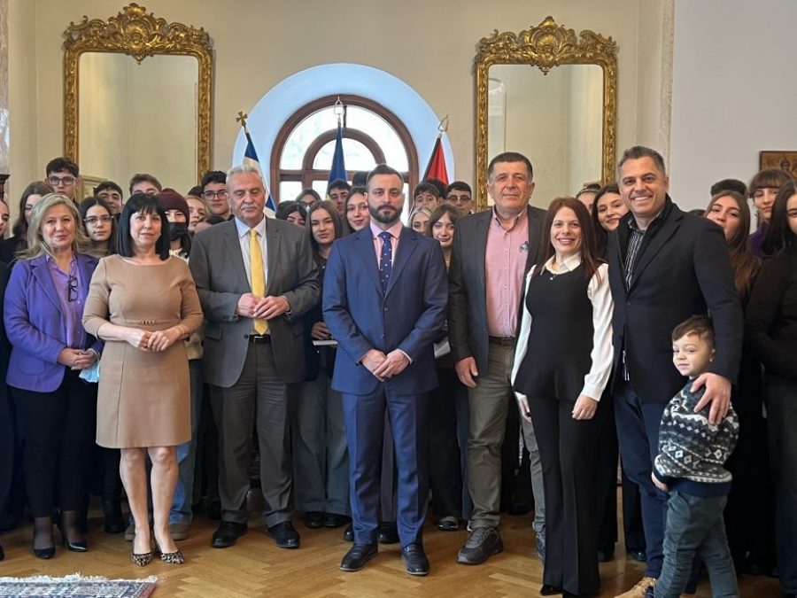 Συνάντηση του Κ. Κρικώνη με τον Πρέσβη της Ελλάδας στην Κοπεγχάγη