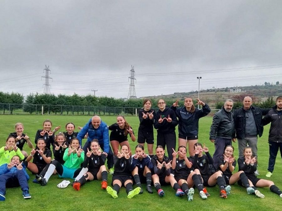 Βραβεύεται η Μικτή Ομάδα Κ15 Γυναικών 