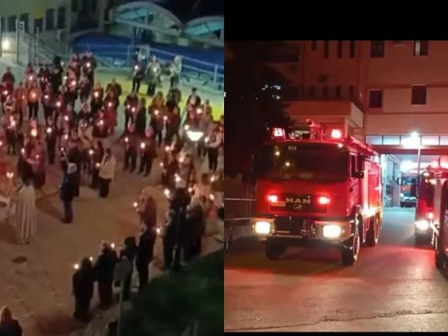 Η συγκινητική Ανάσταση στα νοσοκομεία των Ιωαννίνων