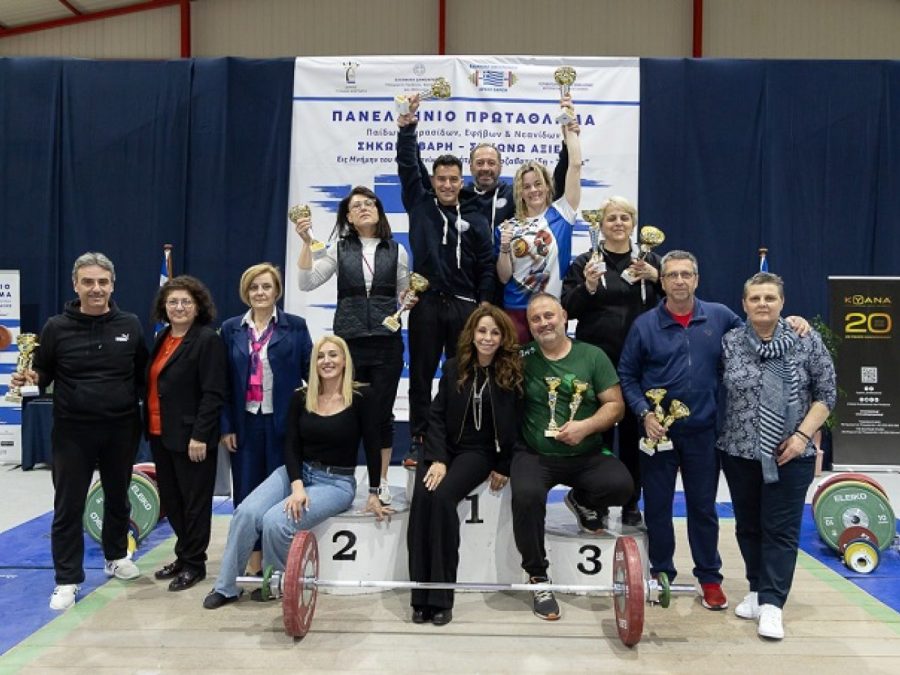 Πολλές υποσχέσεις για το μέλλον και 18 ρεκόρ από τη νέα γενιά της άρσης βαρών στο Πανελλήνιο Πρωτάθλημα