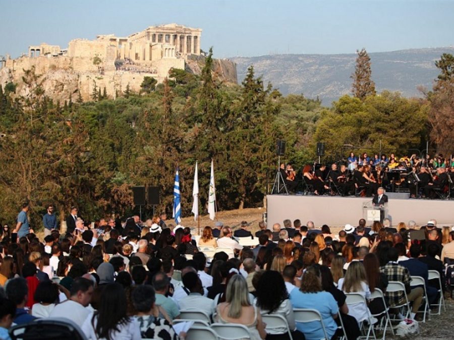Στο Λόφο της Πνύκας η Τελετή Έναρξης της 66ης Διεθνούς Συνόδου της Διεθνούς Ολυμπιακής Ακαδημίας για Νέους Ολυμπιακούς Πρεσβευτές 