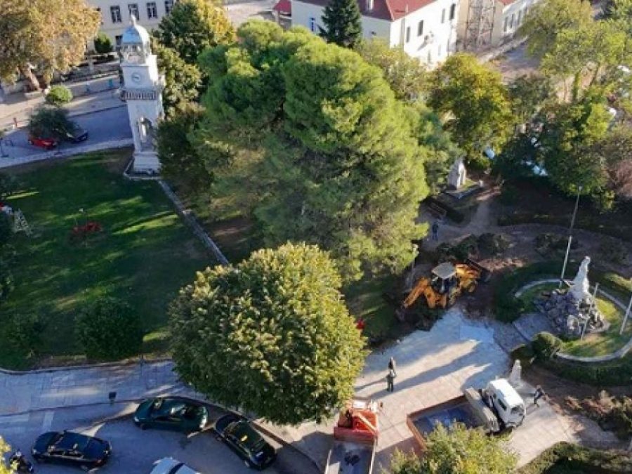 Παρεμβάσεις ανάδειξης του πρασίνου στο κέντρο των Ιωαννίνων